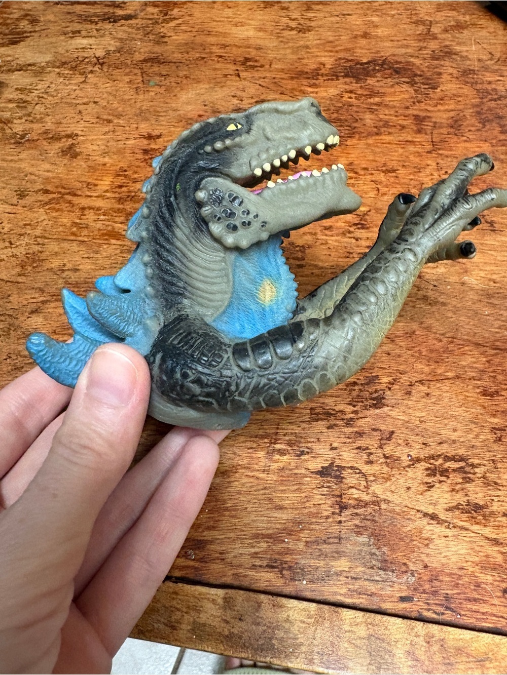 Vintage 1998 Toho Godzilla Rubber Finger Puppets Lot of 2 - Picture 11 of 13